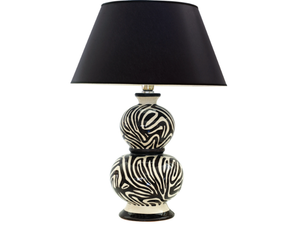 ANIMALIER - Ceramic table lamp _ L'Antica Deruta